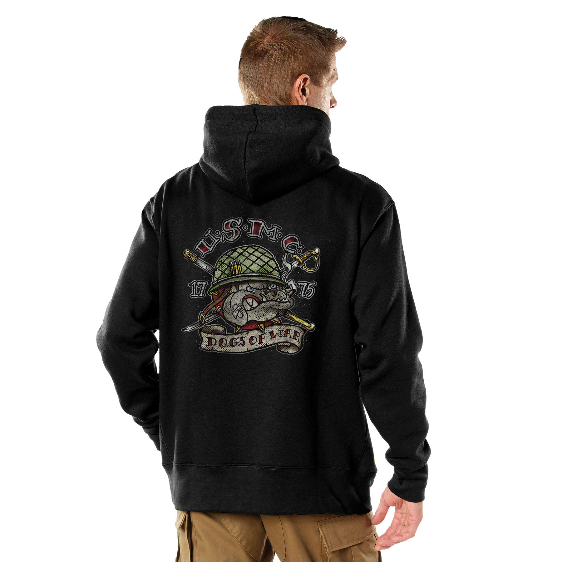 Rothco Rothco Usmc Dogs Of War Hoodie - Small
