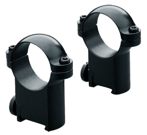 Leupold Sako 1 inch High Steel Ring Mounts, Matte Black - 54410 - Leupold