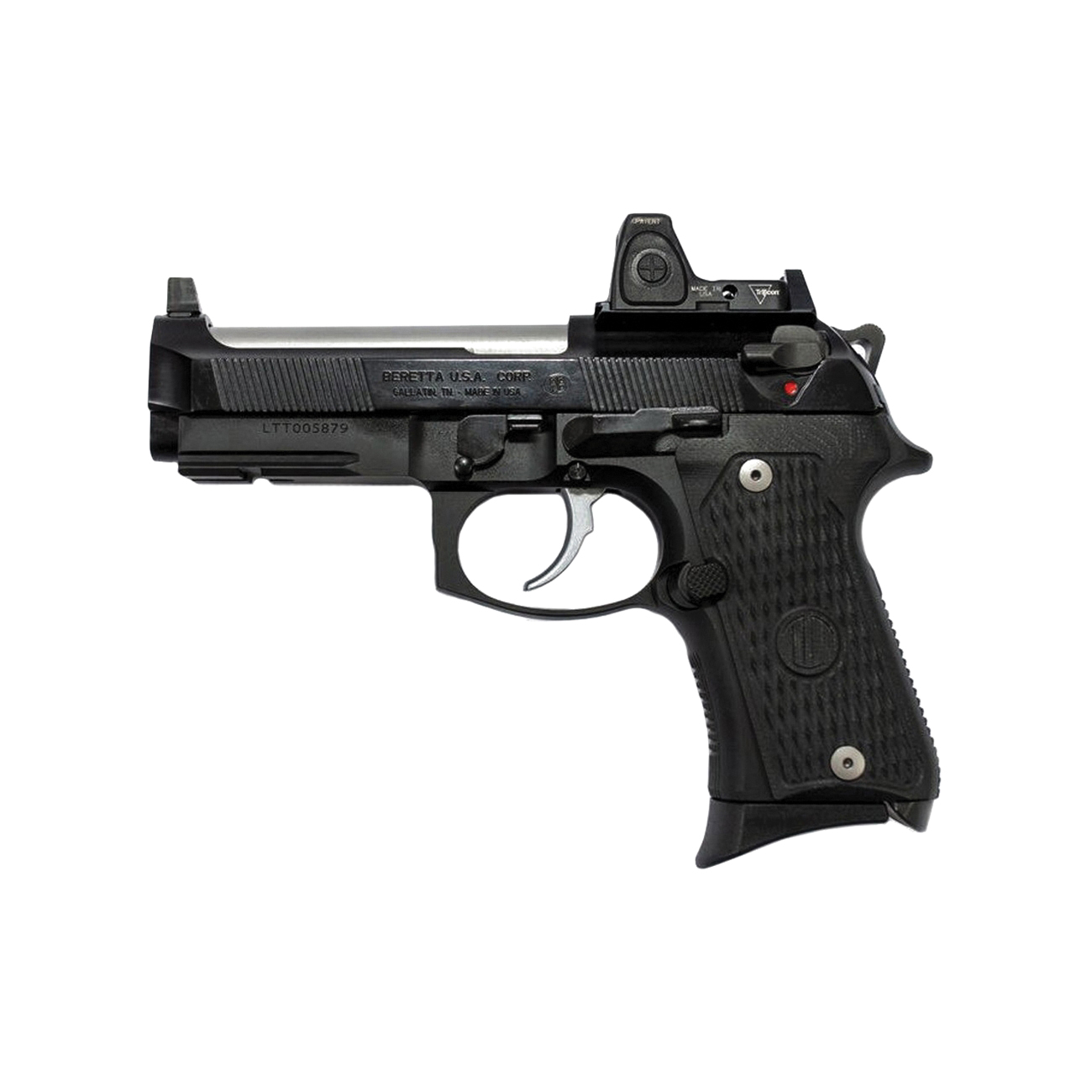 Langdon Tactical Tech 92 Elite LTT Centurion 9mm 4.25" 18rds, Black Cerakote - LTT92TTJ - Langdon Tactical Tech