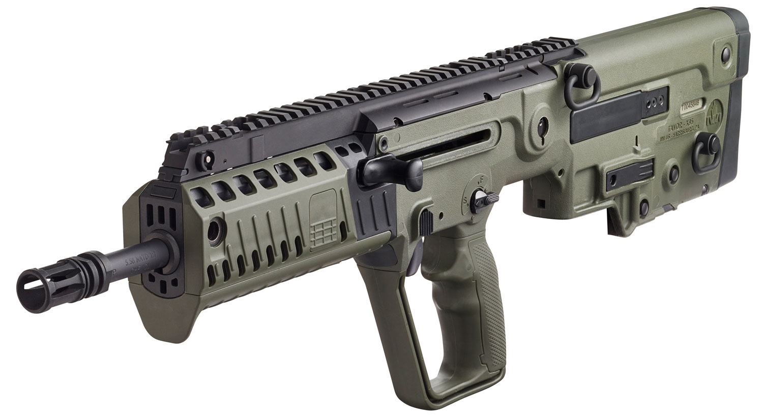 IWI Tavor X95 .223 Rem/5.56 AR-15 Rifle, OD Green - XG18 - Iwi