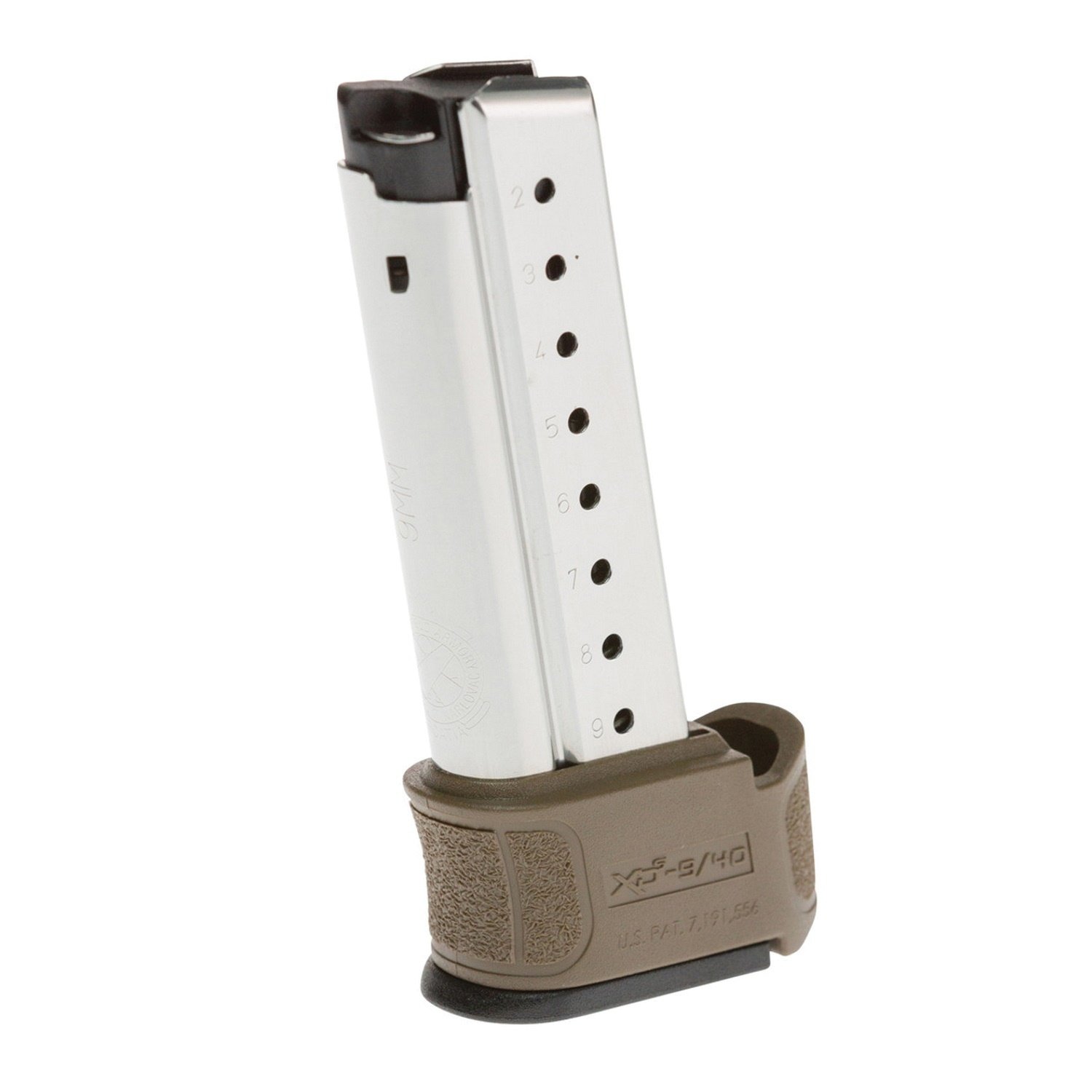 Springfield Armory 9rds 9mm Magazine, Flat Dark Earth - XDSG09061FDE