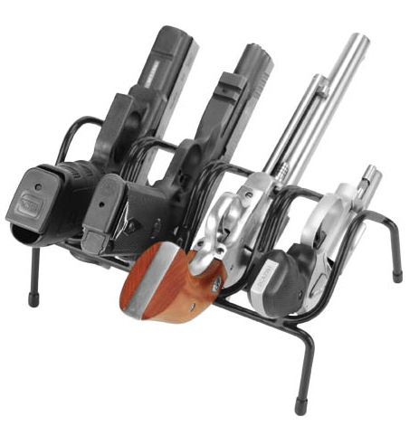 Lockdown Handgun Rack, 4 gun 222200 - Lockdown