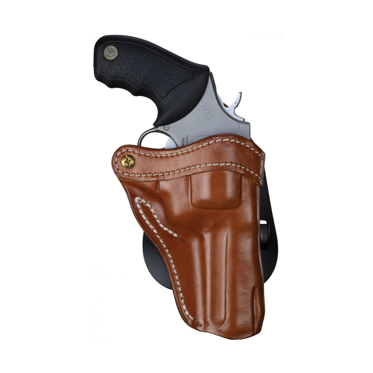 1791 Gunleather RVH2 Ruger GP100 Leather OWB Holster Right 02, Classic Brown - PDHR2CBRR - 1791 Gunleather