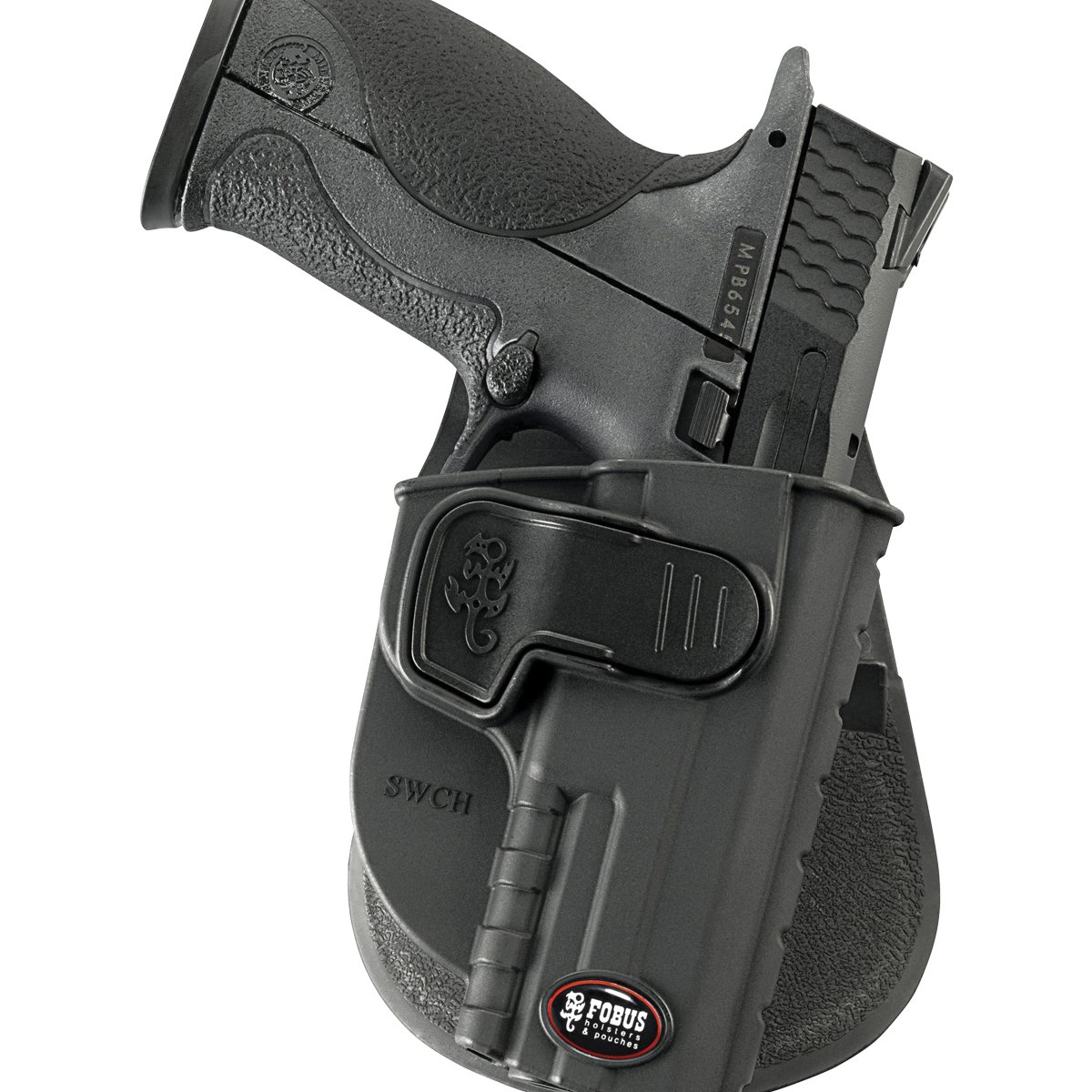 Fobus CH S&W M&P/M&P Pro/M&P M2.0 Polymer OWB Holster Right, Black - SWCH