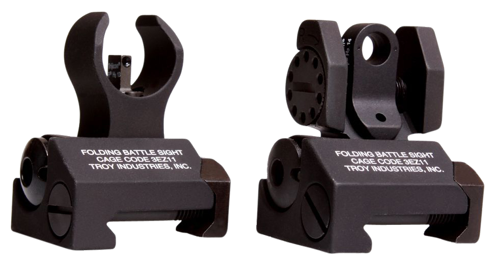 Troy BattleSight Micro AR Sight Set Front & Rear for HK - SSIG-IAR-SMBT-00 - Troy Industries