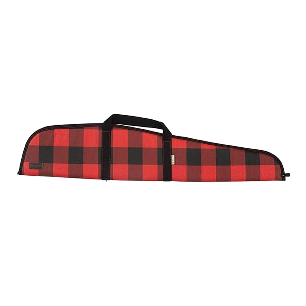 Allen Heritage Lakewood Canvas Rifle Case - 46" Black/Red Plaid, Classic Style - 70746