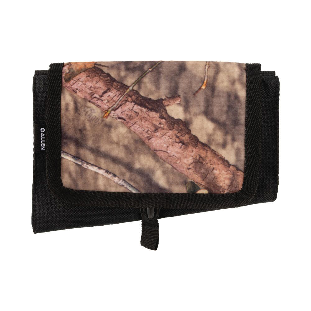 Allen Elastic Buttstock Cartridge Holder with Flap Cover, Black/Mossy Oak Break-Up Country - 2068 - Allen
