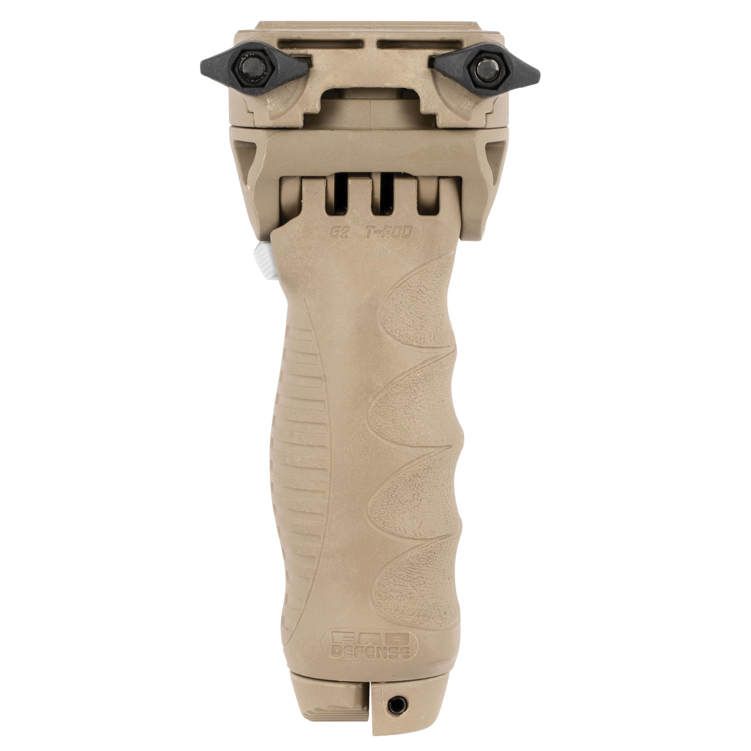 FAB Defense F.A.B. T-POD G2 Foregrip and Bipod for 1913, Flat Dark Earth - FXTPODG2T - Fab Defense