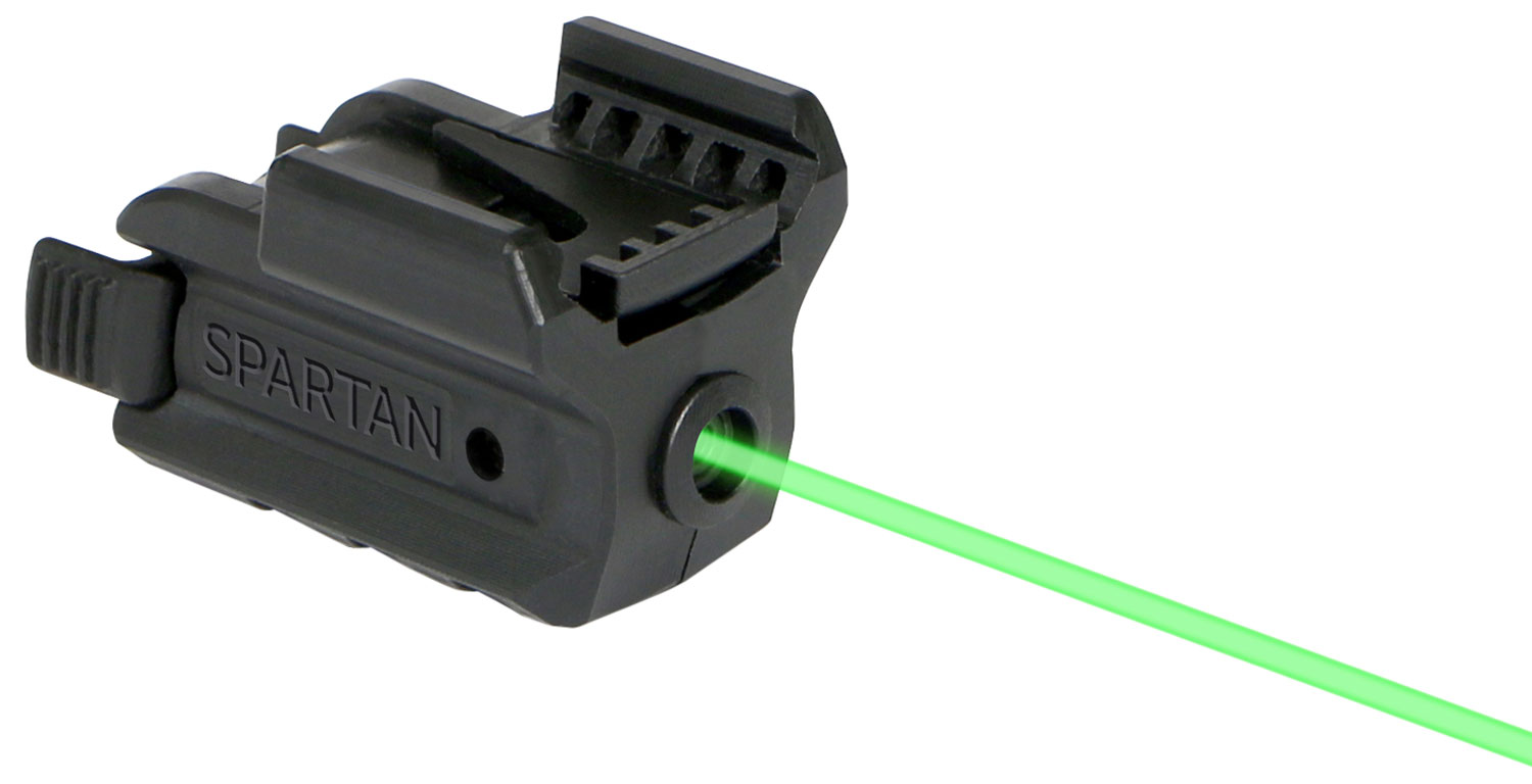 LaserMax Spartan Green Adjustable Fit Rail Mounted Laser Gunsight - SPS-G