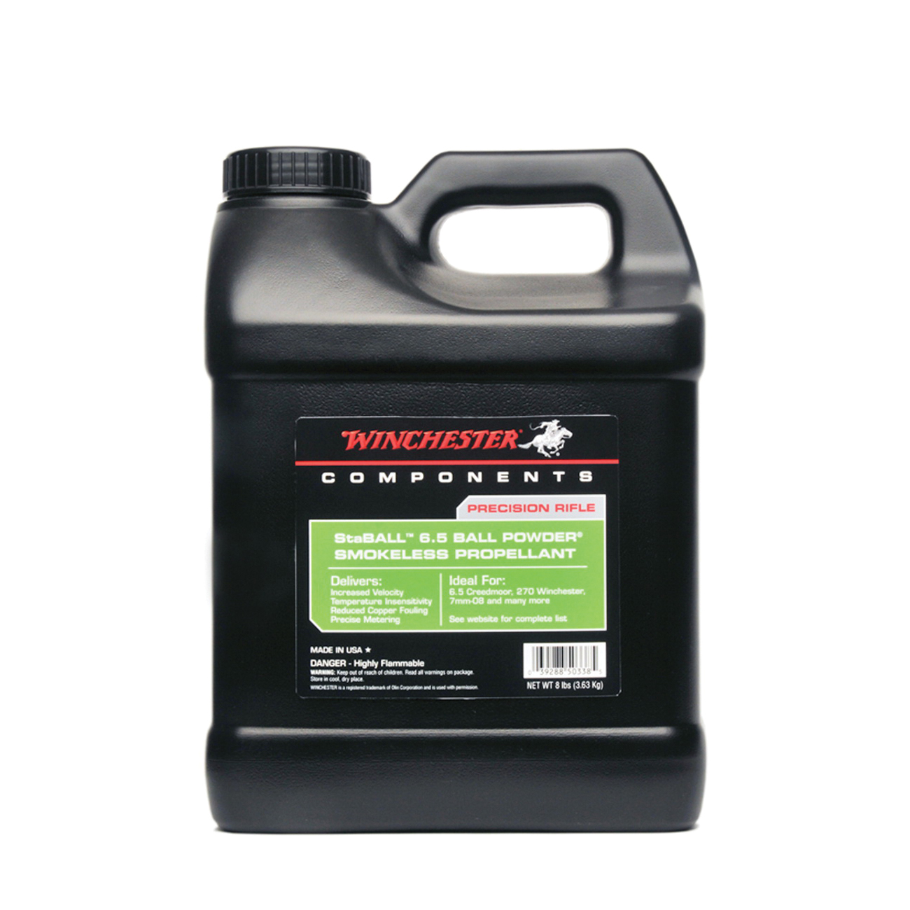 Winchester Staball 6.5 8 lb Rifle Powder - STABALL8 - Winchester