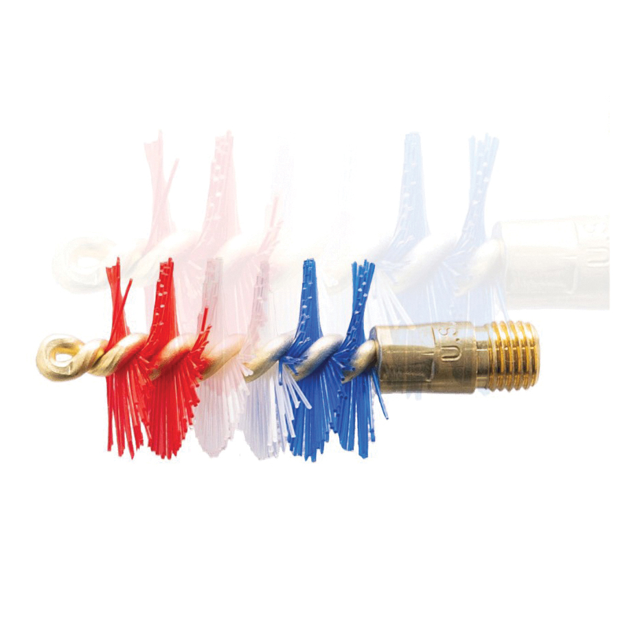 Pro-Shot Patriot 12 Gauge Nylon Bore Brush 5/16"-27, Blue/Red/White - PS12 - Proshot