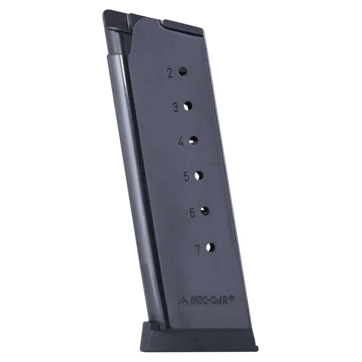 Mec-Gar 7rds .45 ACP Magazine, Blue - MGCO4507BPF - Mec-Gar