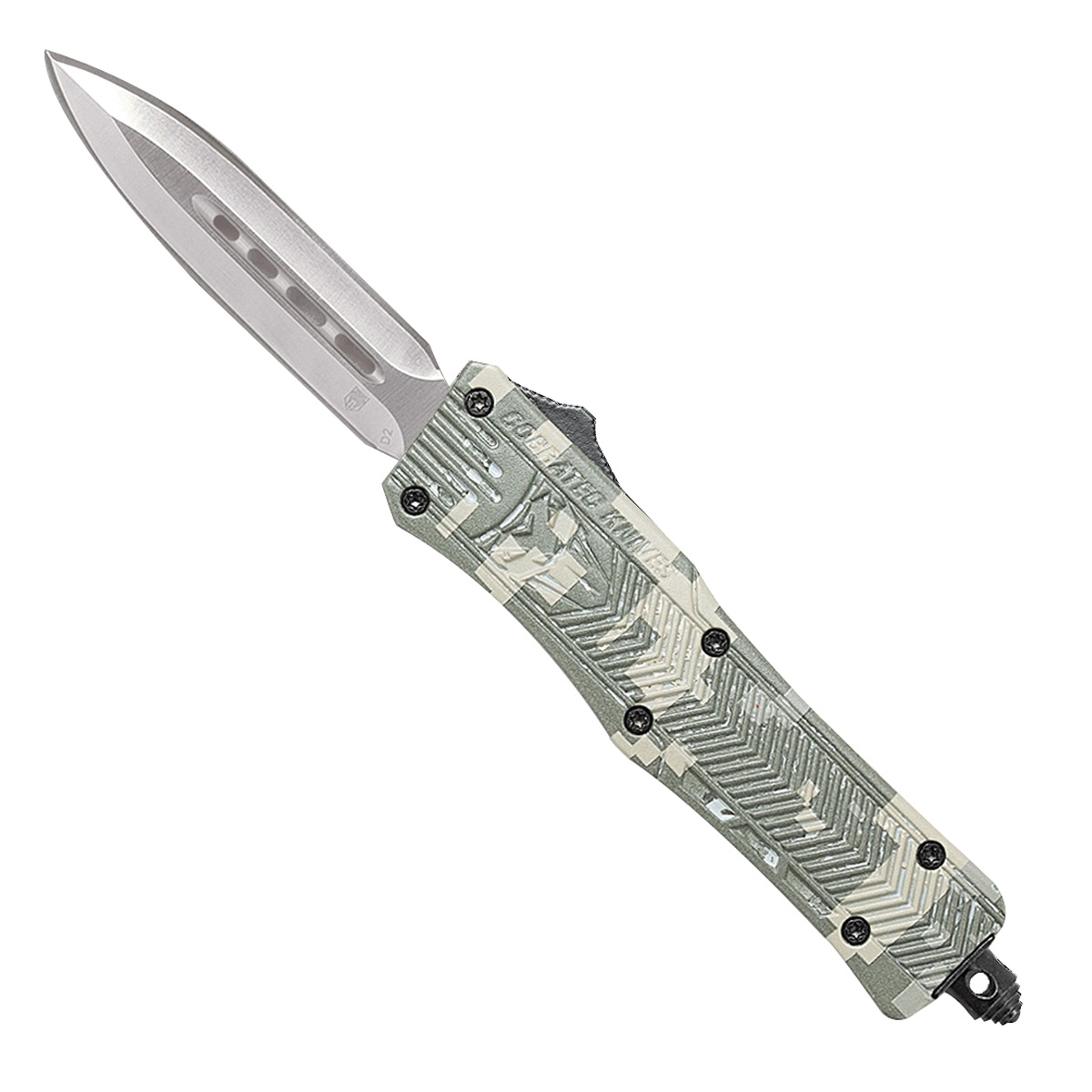 CobraTec Knives CTK-1 Small OTF Knife Dagger, Army DigiCamo - SADCCTK-1SDAGNS - Cobratec Knives Llc