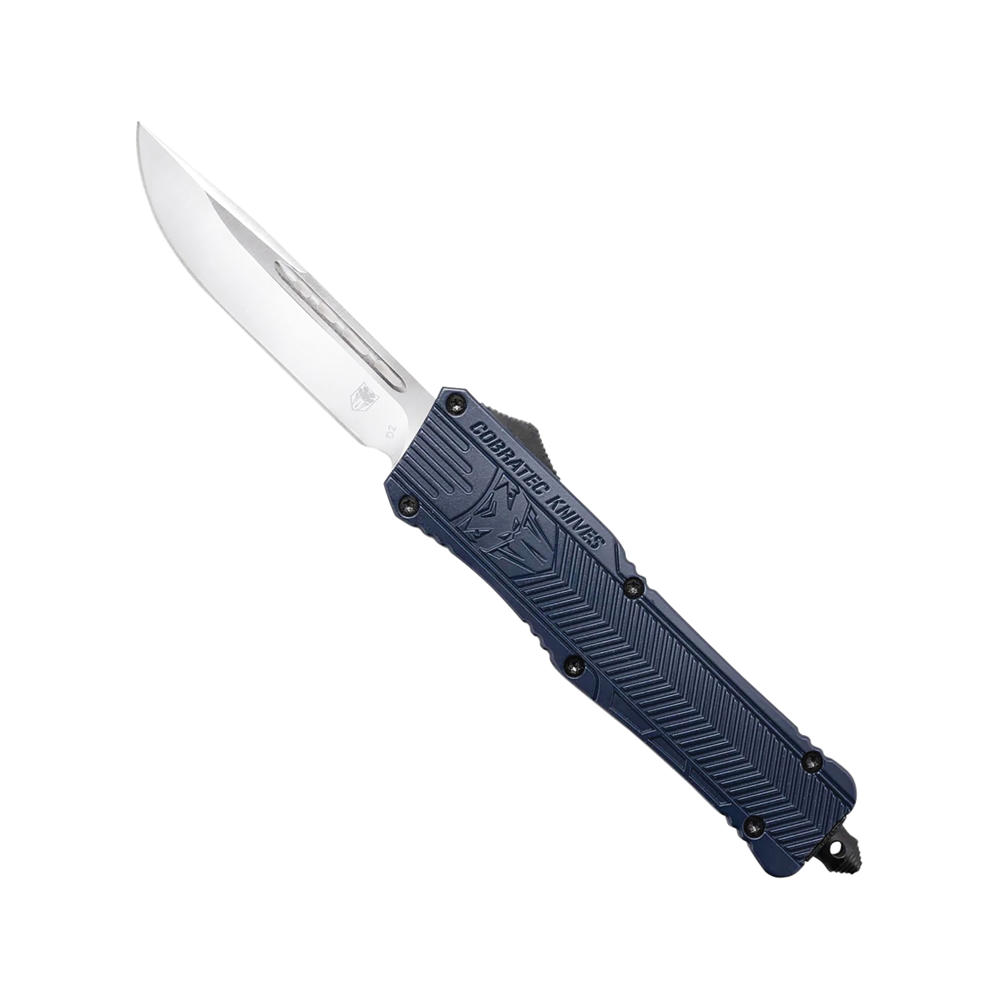 CobraTec Knives CTK-1 Large OTF Knife, NYPD Blue - LNYCCTK-1LDNS - Cobratec Knives Llc