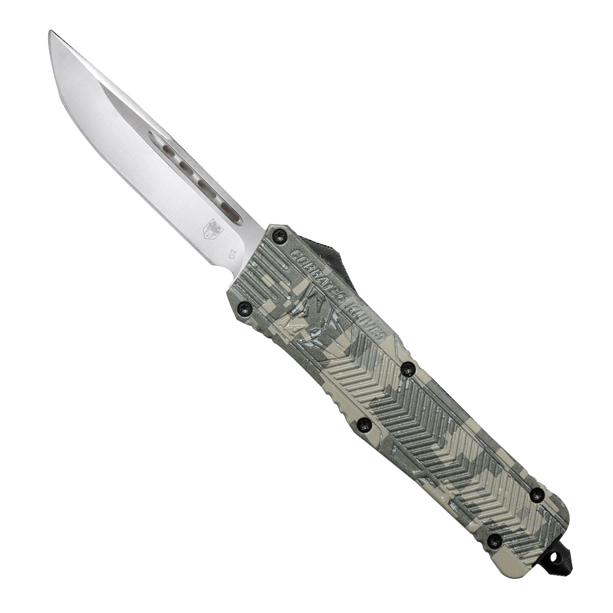 CobraTec Knives CTK-1 Large OTF Knife Tanto, Army DigiCamo - LADCCTK-1LTNS - Cobratec Knives Llc