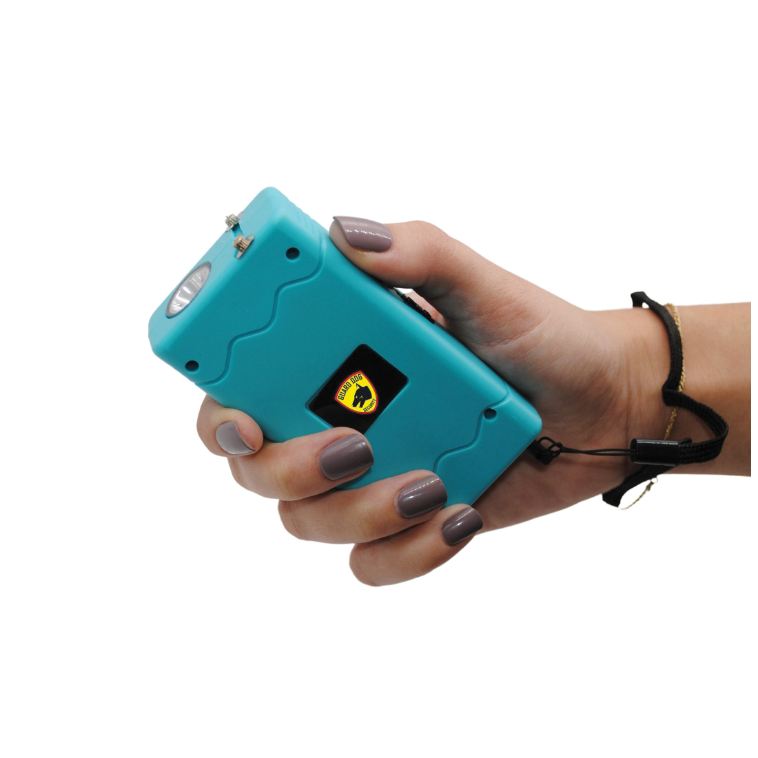 Guard Dog Disabler 2" x 4" Stun Gun w/LED Flashlight, Teal - Guard Dog