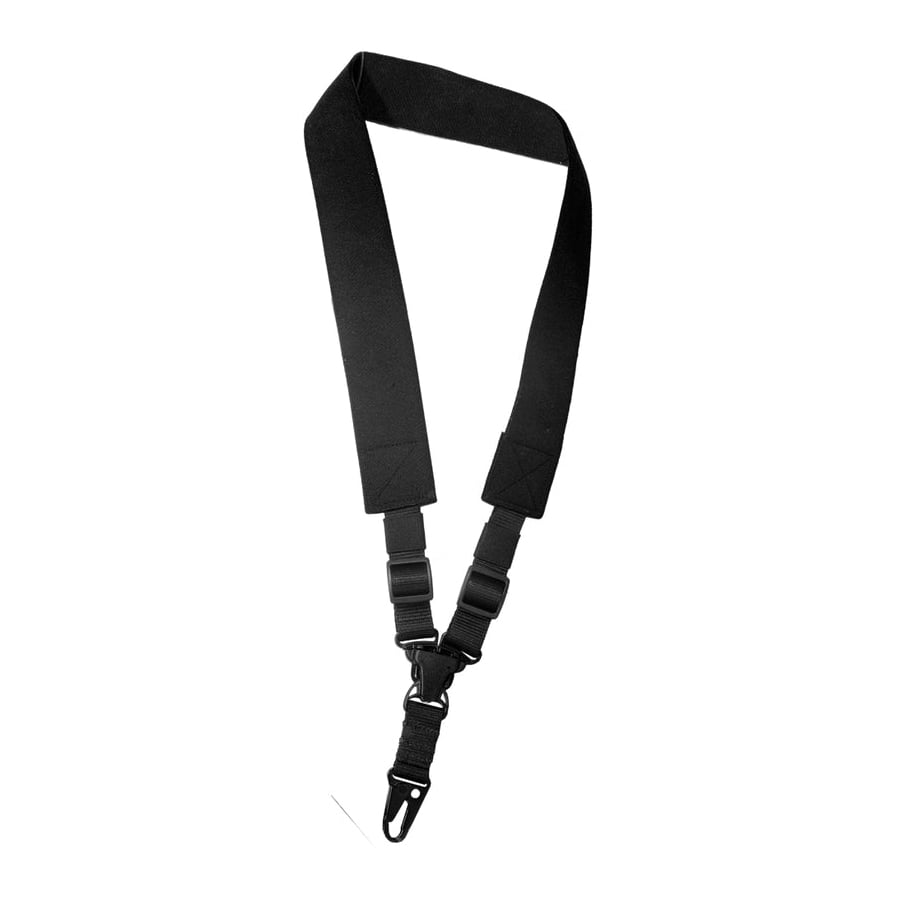 Outdoor Connection A-Tac Single Point Sling for Rifles/Tactical Shotguns, Black - SPT128200