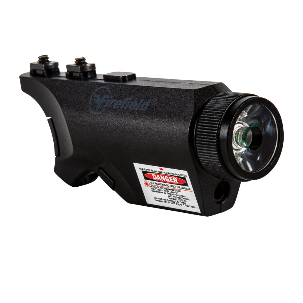 Firefield Rival XL Flashlight and Laser Combo Kit 4.33" 75/150 lm, Red Laser - FF35010K - Firefield