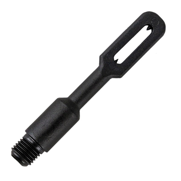 Kleenbore Polymer All Gauge Slotted Shotgun Patch Holder 5/16"-27 - Black - ACC16 - Kleenbore