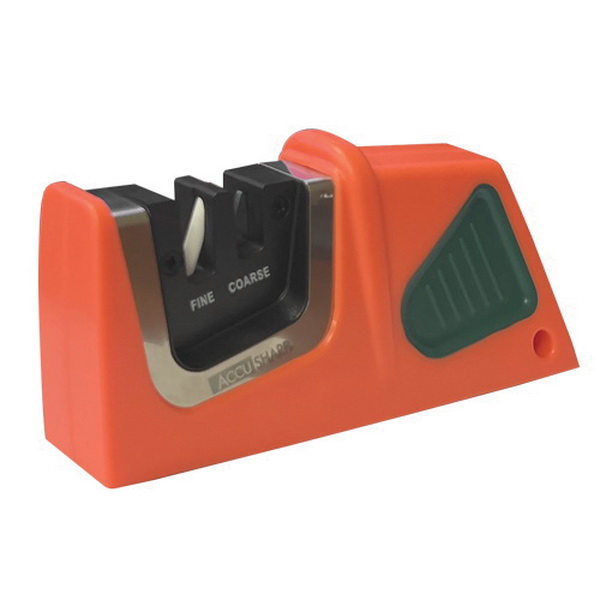 AccuSharp Diamond Honed Tungsten Carbide Compact Pull Through Sharpener - Orange - 081C - Accusharp
