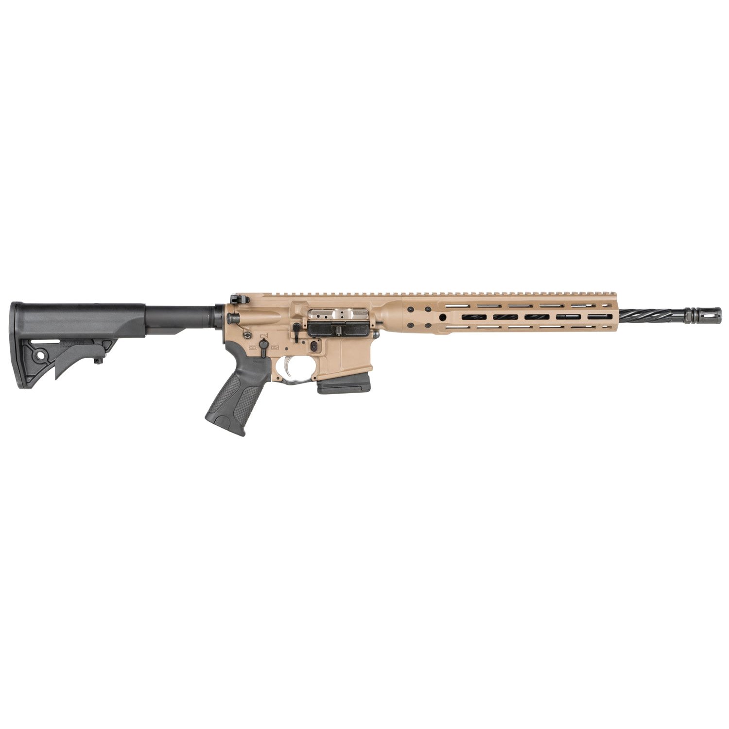 LWRC International Individual Carbine CA Compliant 5.56x45mm 16", Black - ICDIR5CK16MLCAC - Lwrc
