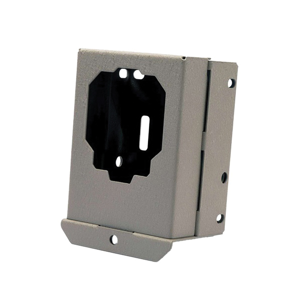 Keep Your Stealth Cam Safe with the Large Steel Security/Bear Camera Box in Brown - STC-BB-LG - Stealth Cam