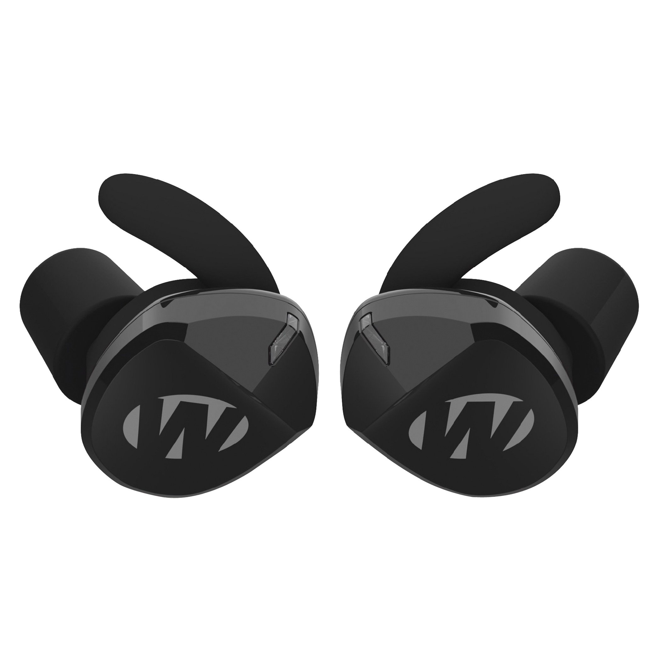 Walker Silencer 2.0 Polymer Earbuds - Adult/24 dB Hearing Protection, Black/Gray - GWP-SLCRRC2 - Walkers Game Ear