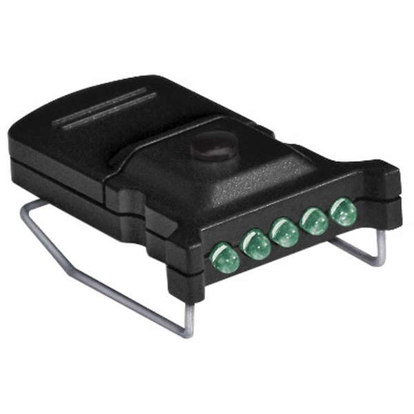 Cyclops Micro Hat Clip Light 10 lm, Green LED - CYC-MHC-G