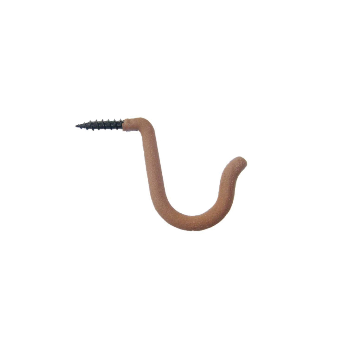 HME Single Accessory Hook, Brown Pack of 6 - Hme