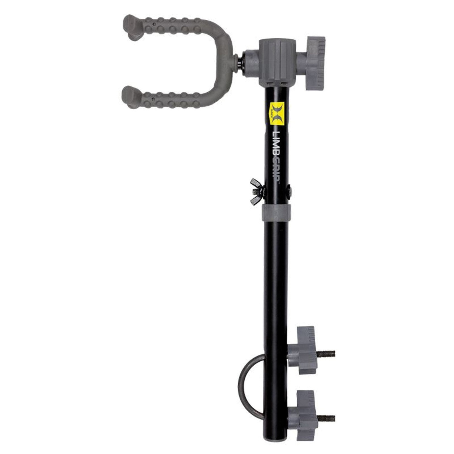 Secure Your Bow with Hawk Limb Grip Bow Holder - Reliable and Black - HWK-3019 - Hawk