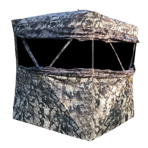 Muddy Infinity 58" x 58" x 72" Ground Blind, Veil Camouflage - Muddy Outdoors