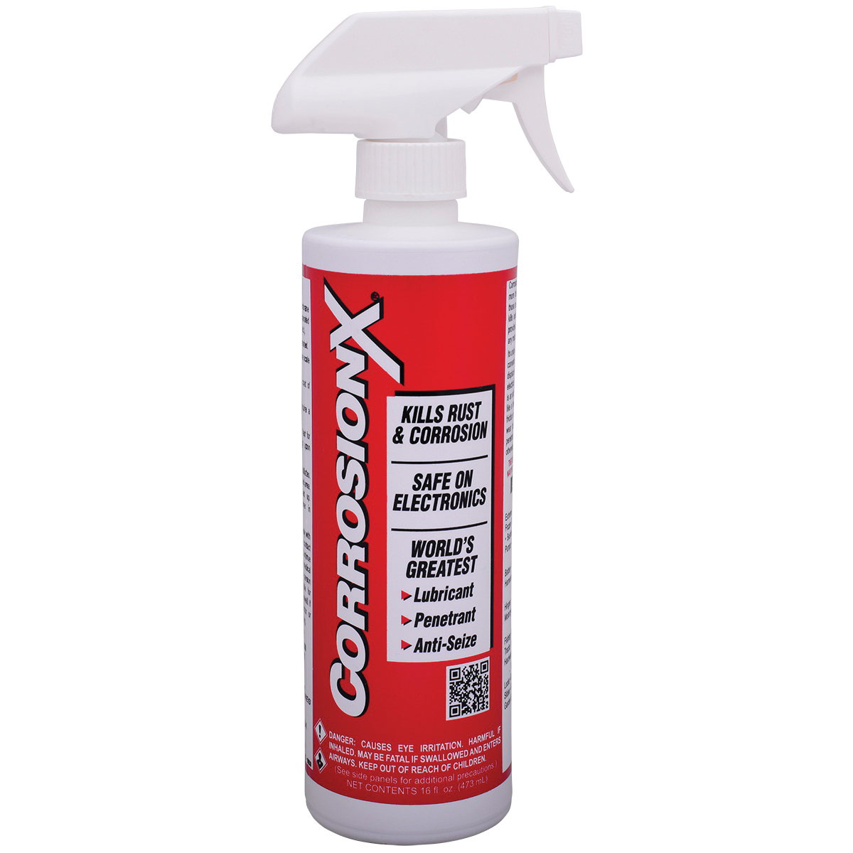 Corrosionx Lubricant and Protectant 16 fl oz Trigger Spray - Rust-Resistant Formula - 91002 - Corrosionx