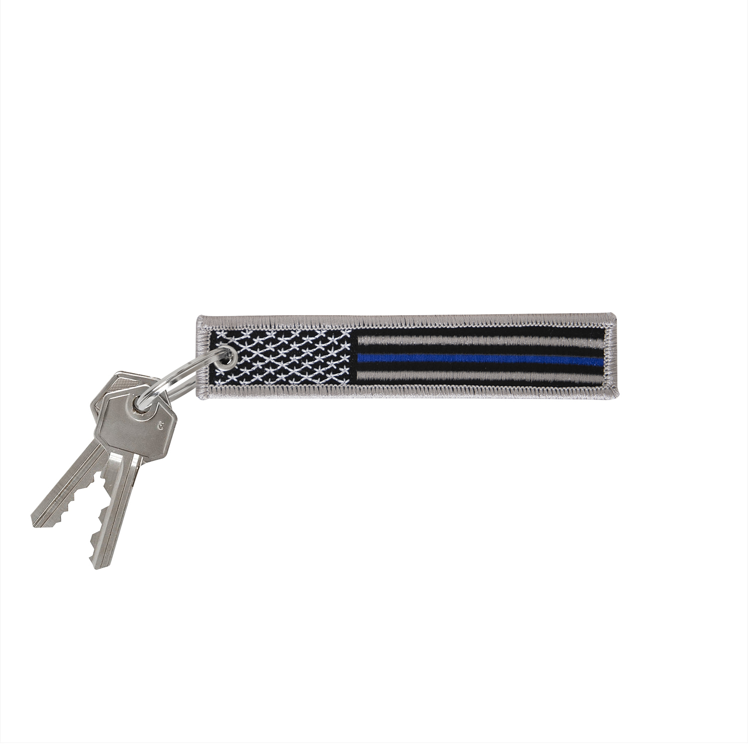 Rothco Rothco Thin Blue Line Flag Patch Keychain