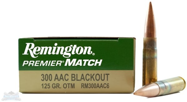 Remington 300 AAC Blackout 125gr OTM Premier Match Ammunition 20rds - 21503 - Remington