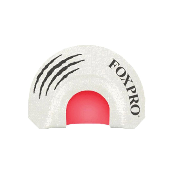 FoxPro Howler Gun Coyote Diaphragm Mouth Call, White - Foxpro