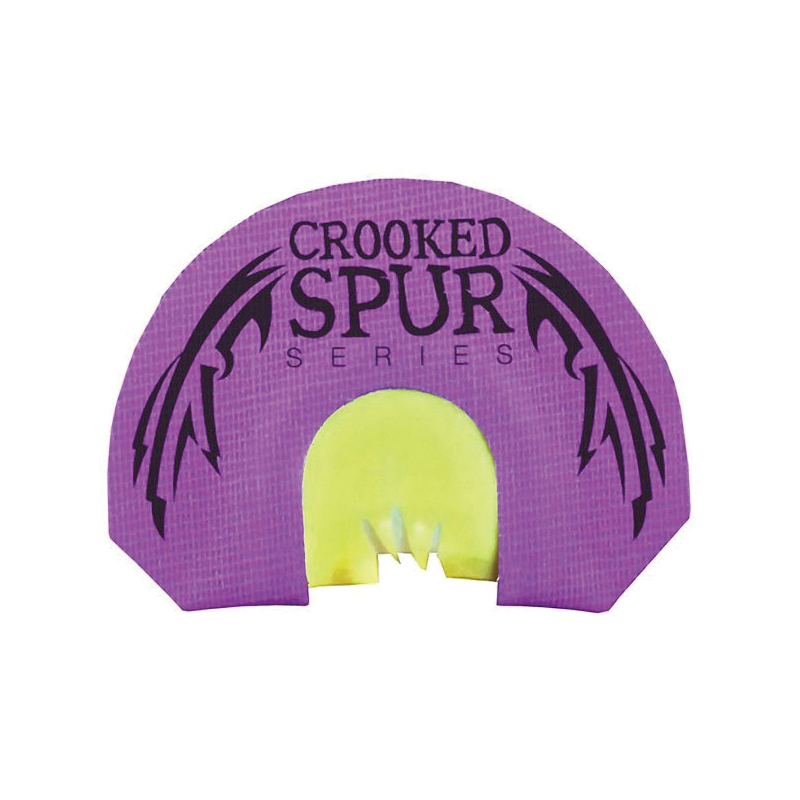 FoxPro Crooked Spur Purple V-Fang Turkey Mouth Game Call, Purple