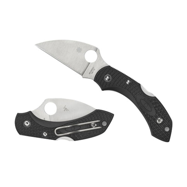 Spyderco Dragonfly 2 Folding Knife Wharncliffe, Black - C28FPWCBK2 - Spyderco