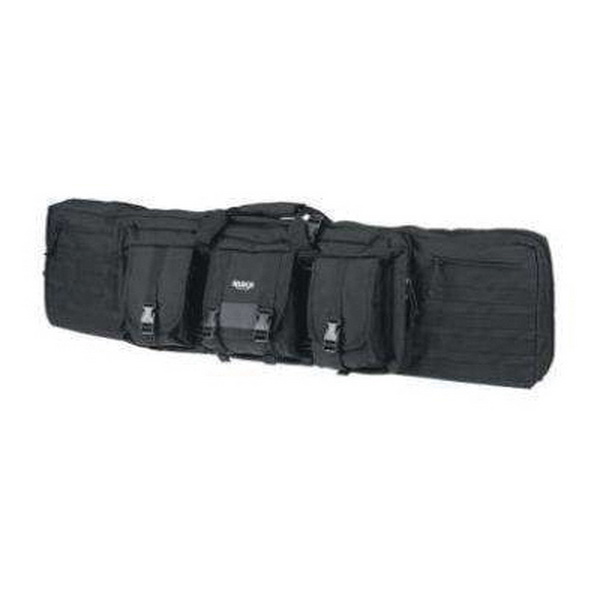 Protect Your Rifles with Rukx Gear Tactical Double Rifle Bag - 600D Polyester, Black - ATICT42DGB - Rukx Gear