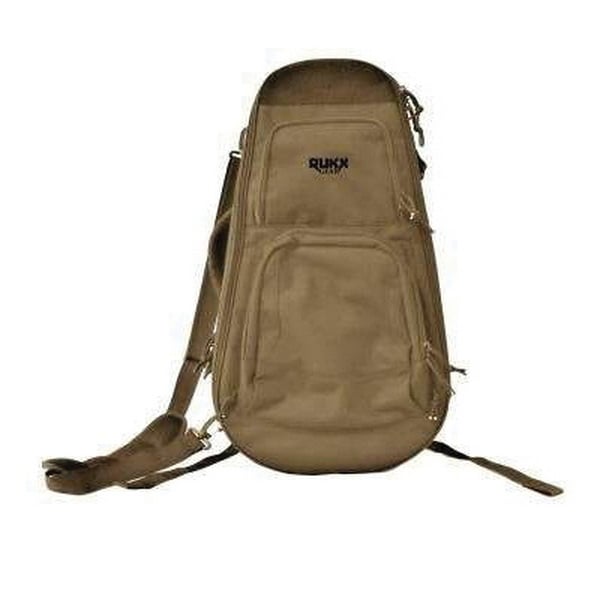 Carry Your AR Pistol in Discrete Style with Rukx Gear 600D Polyester Pistol Bag, Tan - ATICTARPT - Rukx Gear
