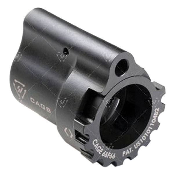 Fine-Tune Your AR-15 - Strike Industries Adjustable Gas Block 0.750" - Black Control - SI-AR-CAGB - Strike Industries