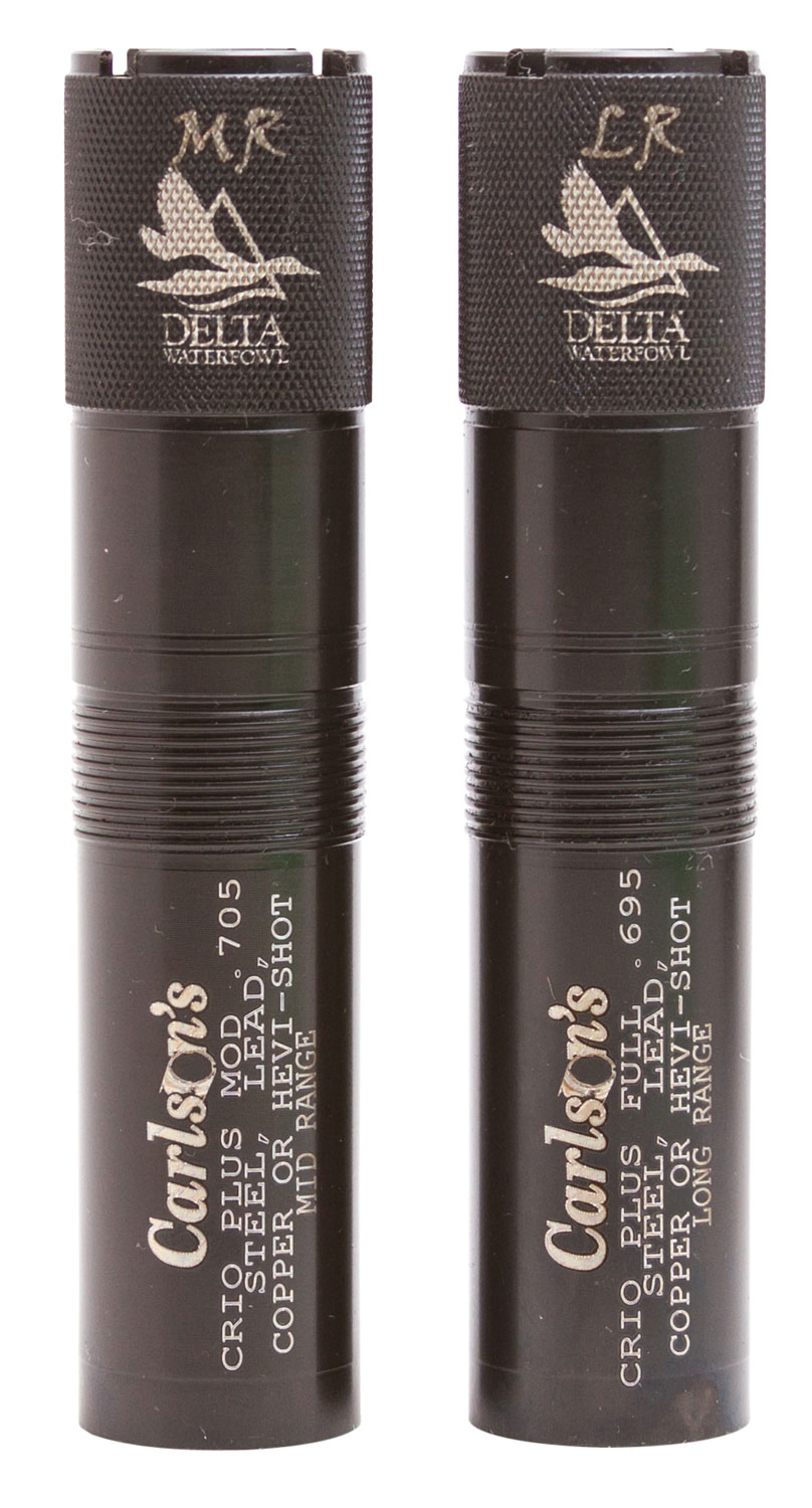 Carlson's Choke Tubes 12 Gauge Benelli Crio Plus Waterfowl 2-Pack Choke Tube, Black - 7570 - Carlson's Choke Tubes