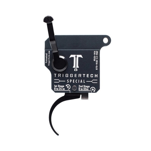 Triggertech Special (8-24/8-32 oz) Pro Curved Lever Trigger for Remington 700 - R70TCB13TBP - Trigger Tech