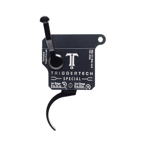 Triggertech Special (8-24/8-32 oz) Pro Curved Lever Trigger for Remington 700 - R70TCB13TNP - Trigger Tech