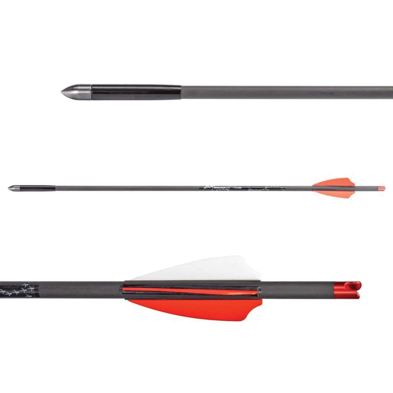 Axe Crossbows AX405 17.38" Bolt, Black Pack of 6 - Axe Crossbows