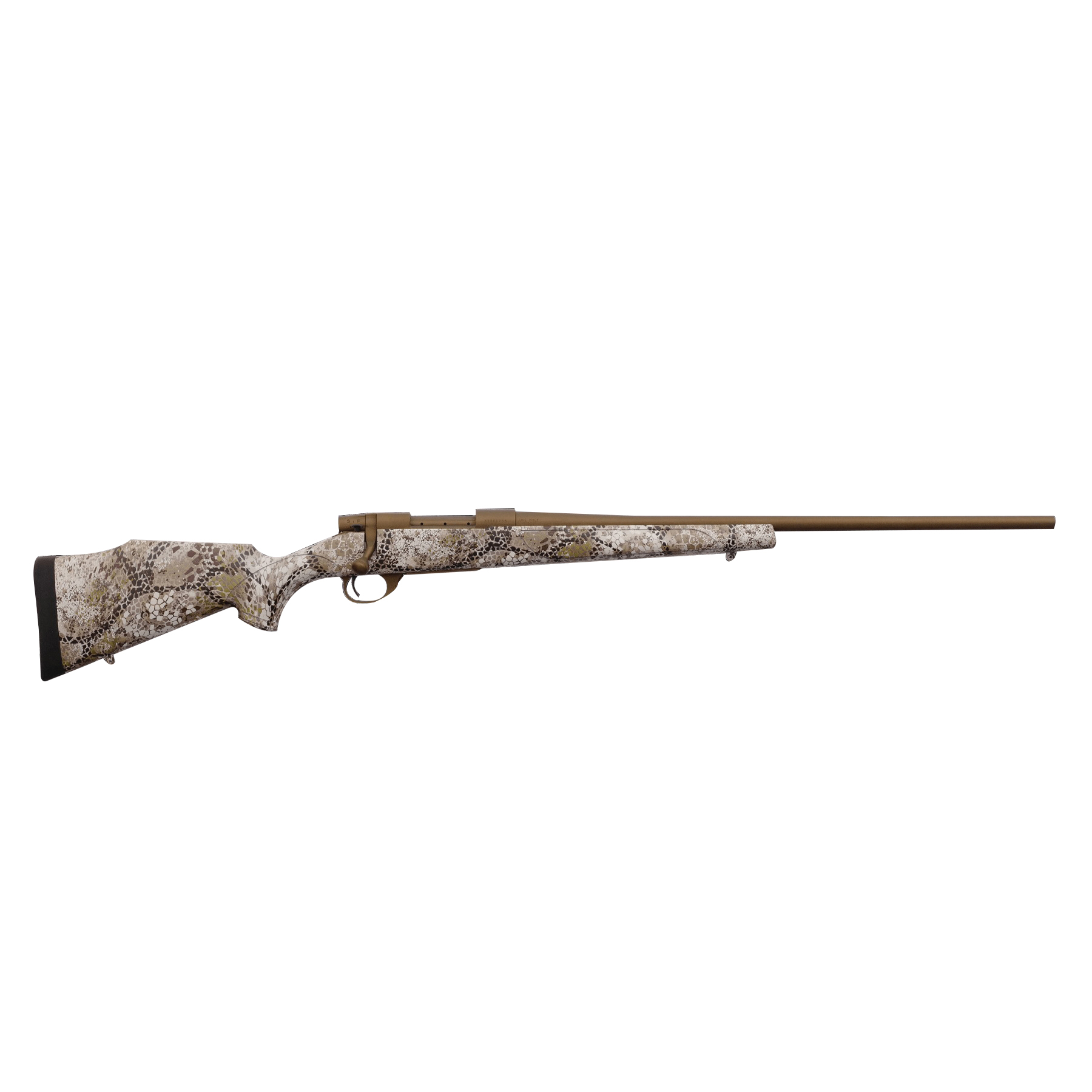 Weatherby Vanguard Badlands 6.5 PRC Bolt Action Rifle, Badlands Approach Camo - VAP65PPR4O - Weatherby