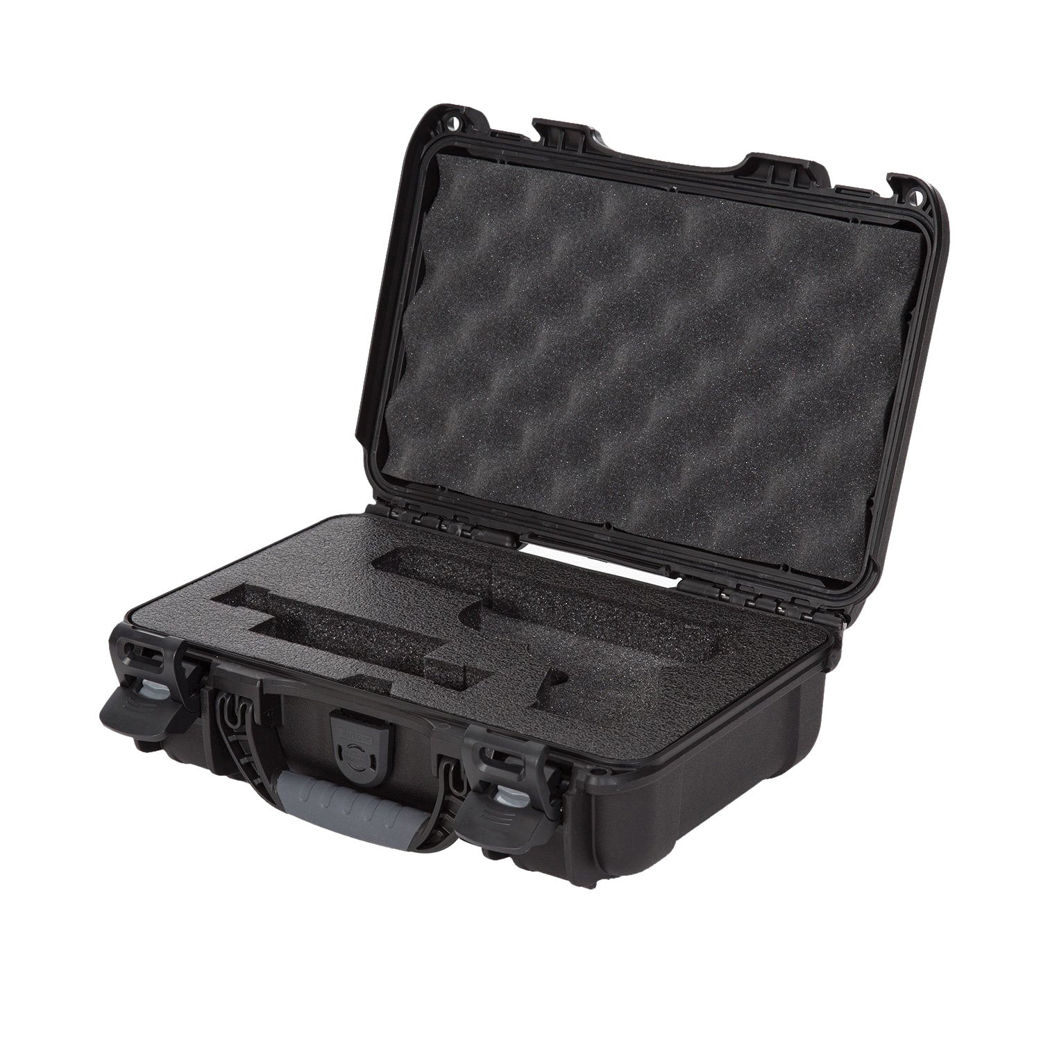 Nanuk 909 NK-7 Resin Gun Case - Black - Heavy-Duty Firearm Security - 909-GLOCK1 - Nanuk