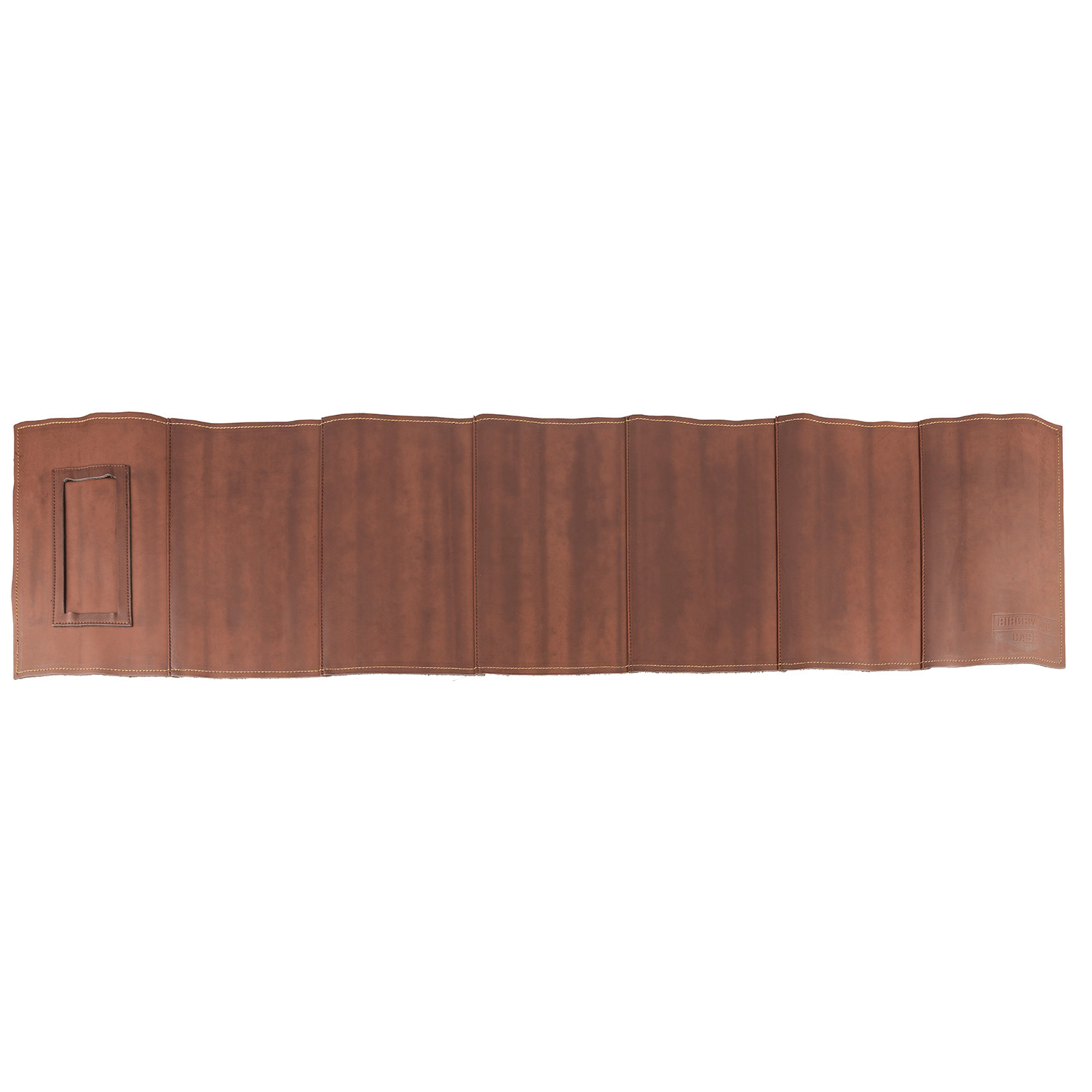 Birchwood Casey Leather Long Gun Service Mat 13" x 54", Brown - 30255 - Birchwood Casey