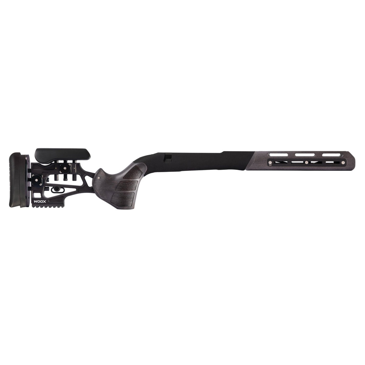 Woox Furiosa Rifle Chassis for Remington 700/Clones BDL LA, Midnight Gray - SHCHS00106 - Woox Cutlery