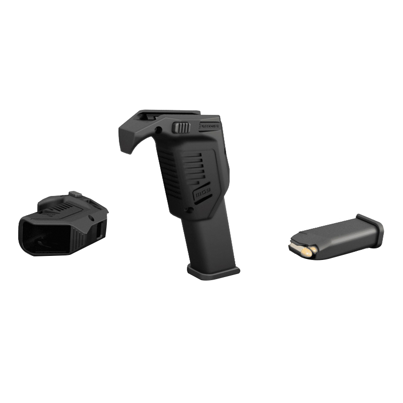 Recover Tactical Glock Polymer Picatinny Rail Angled Magazine Holder, Black - MG9 - Recover Tactical