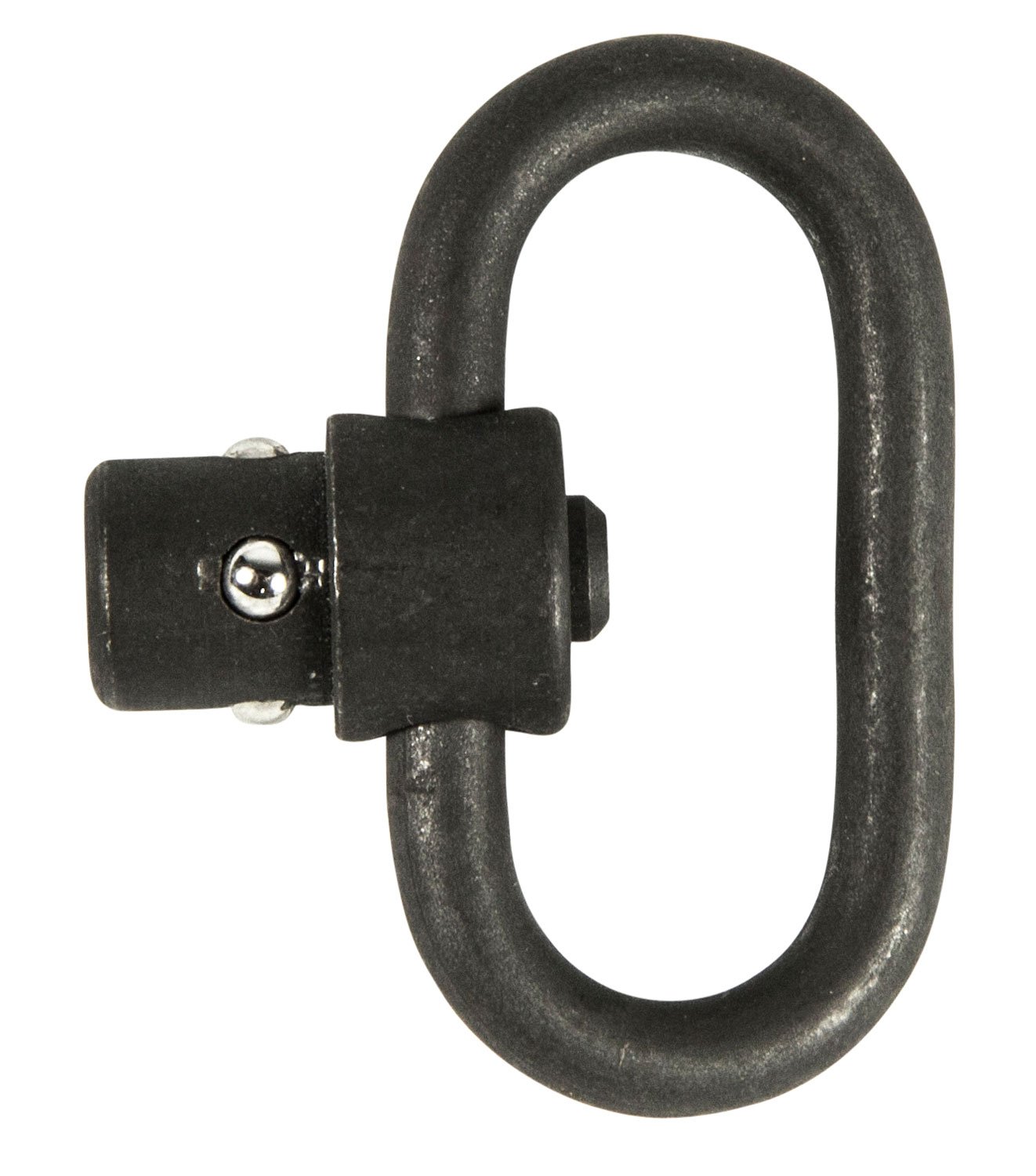 Blue Force Gear 1.25" Push Button QD Sling Swivel, Matte Phosphate Black - PPB125 - Blue Force Gear